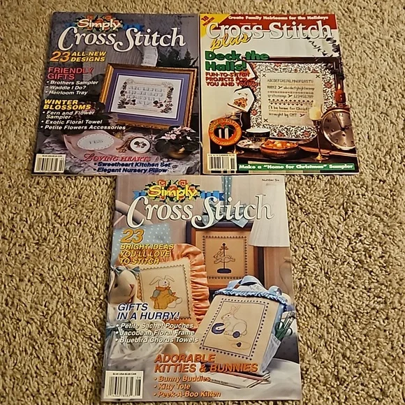 Simply Cross Stitch book bundle - Picture 7 of 7